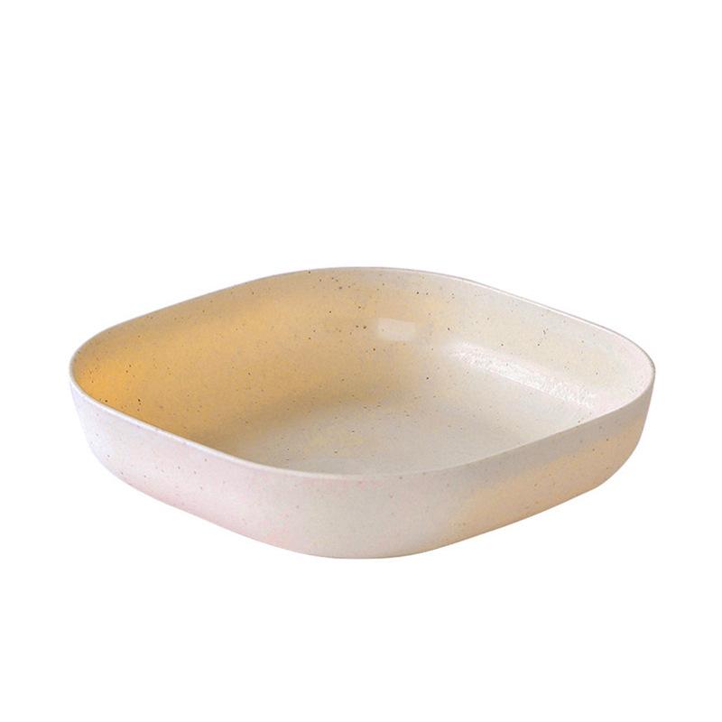 Пшеничная солома Тарелка для плевания костями Тарелка для плевания костями Квадратная тарелка для плевания костями Сухофрукты Фруктовая закуска Тарелка для ароматизаторов