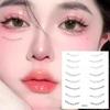 Татуировки для нижних ресниц, наклейки для макияжа, накладные ресницы, временная татуировка, патч, натуральные реалистичные накладные ресницы, наращивание ресниц