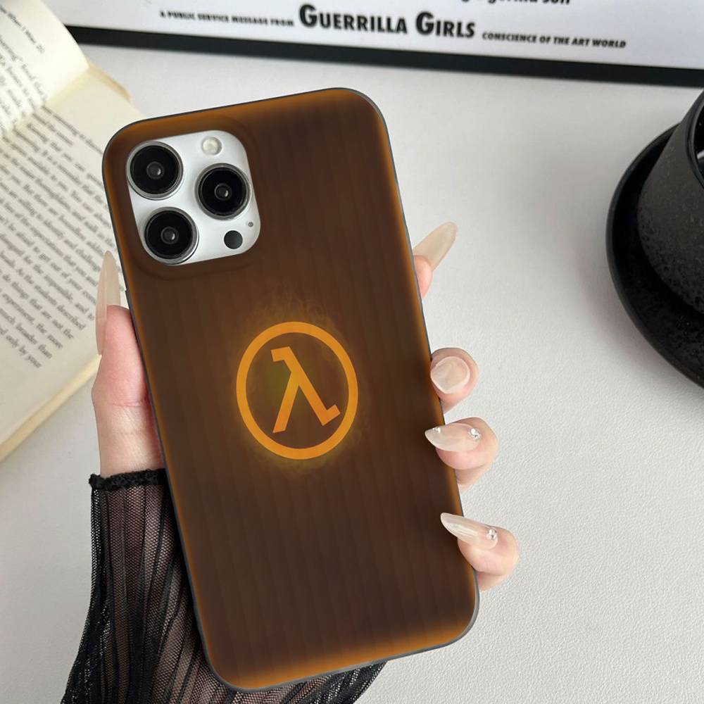 Чехол для телефона Half Life Для iPhone 17 16 15 11 12 13 14 Pro Max Мягкий гофрированный силиконовый чехол