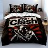The Clash Japan Tour Poster Bedding Duvet Cover Set Duvet Cover Pillowcases  (1*Duvet Cover 2*Pillowcases, without duvet insert)