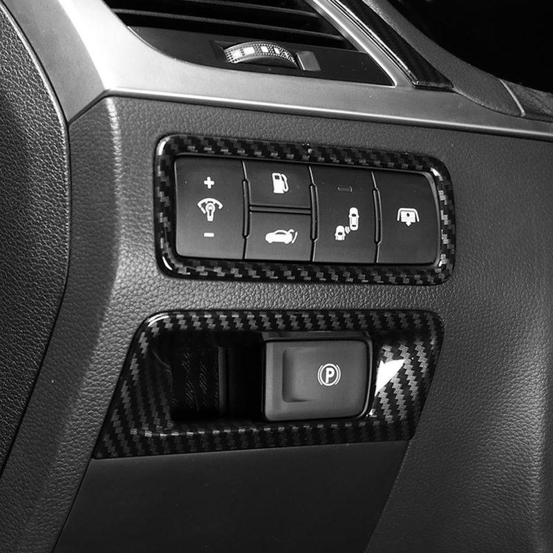 Car Front Lamp Adjusting Part Cover Trim Interior Accessories For Genesis G80 DH 2015- LHD Car Supplies