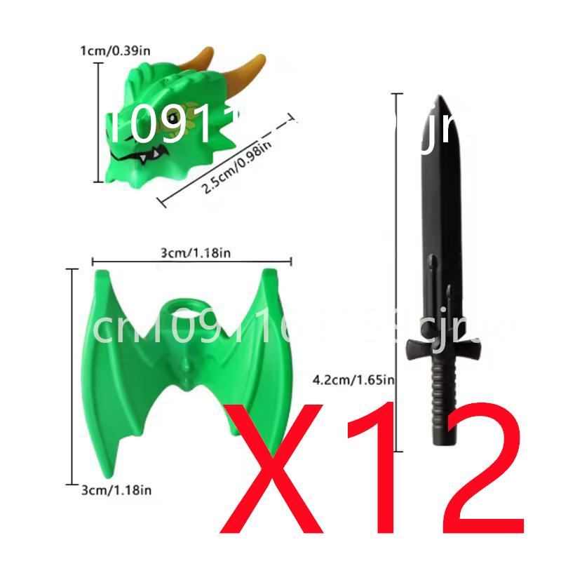 Совместимые MOC Средневековые Строительные Блоки Персонажи Солдаты Рыцари Драконов Черный Лев Орел Игрушка Подарок Кирпичики Фермер Солдат X048
