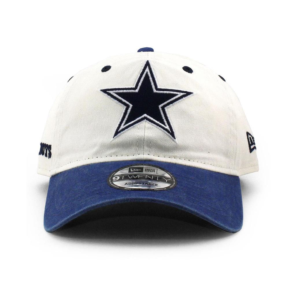 9TWENTY Кепка с ремешком Dallas Cowboys NFL CLASSIC SIDESCRIPT STRAPBACK CAP DALLAS COWBOYS 920 Шляпа НИЗКИЙ ПРОФИЛЬ Кремовый [New Era]