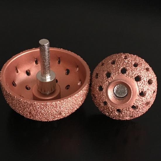 1 Set Tire Buffing Wheel Bowl with Holes Professional Car Tire Repair Grinding Head Workshop Supply