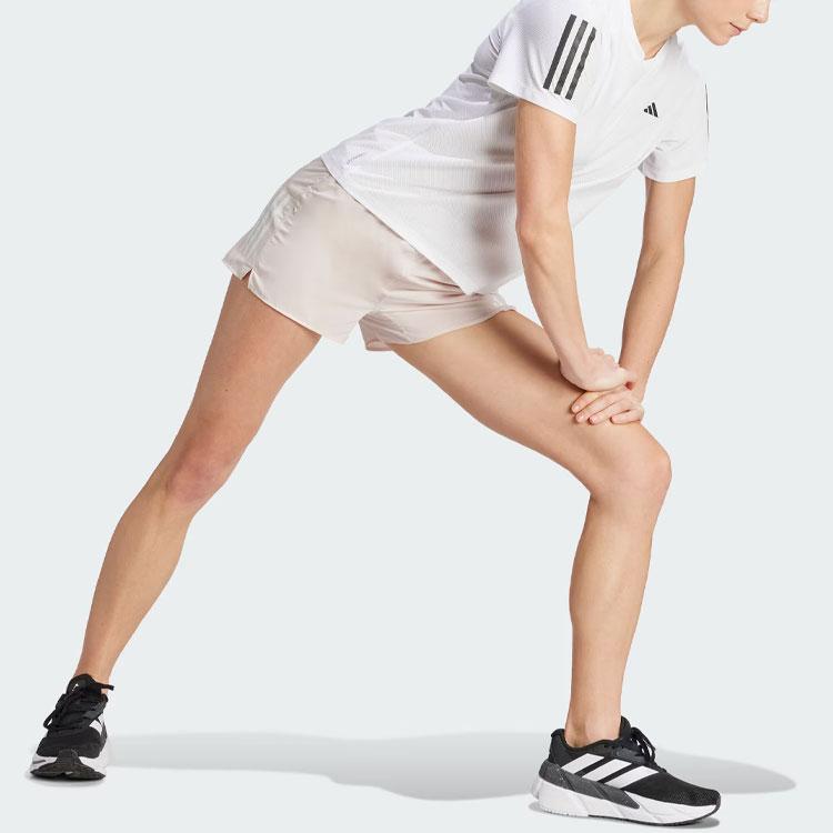 adidas Спортивные шорты женские фиолетово-розовые IX6380