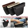 New Design Car Seat Crevice Storage Box Leather Auto Seat Gap Pocket Organizer Contect Boxes For Pho