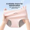 Женские хлопковые менструальные трусы с антибактериальной ластовицей, непромокаемой ластовицей, удлиненной ластовицей, треугольные