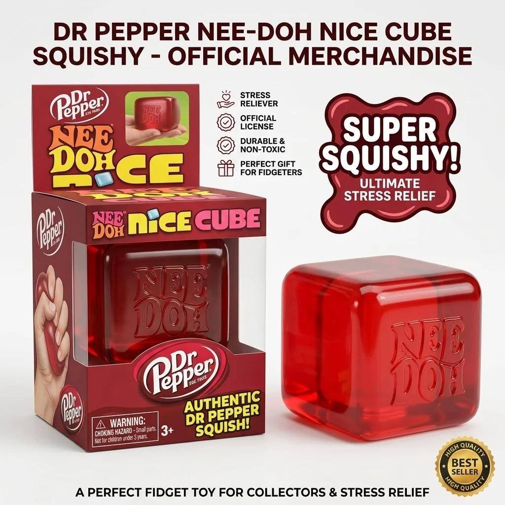 Новый Needoh Nice Cube Сенсорный Снятие Стресса Игрушка-Фиджет Для Тревожности Концентрации Настольный Сенсорный Куб Для Взрослых Детей Куб Игрушки-Снятие