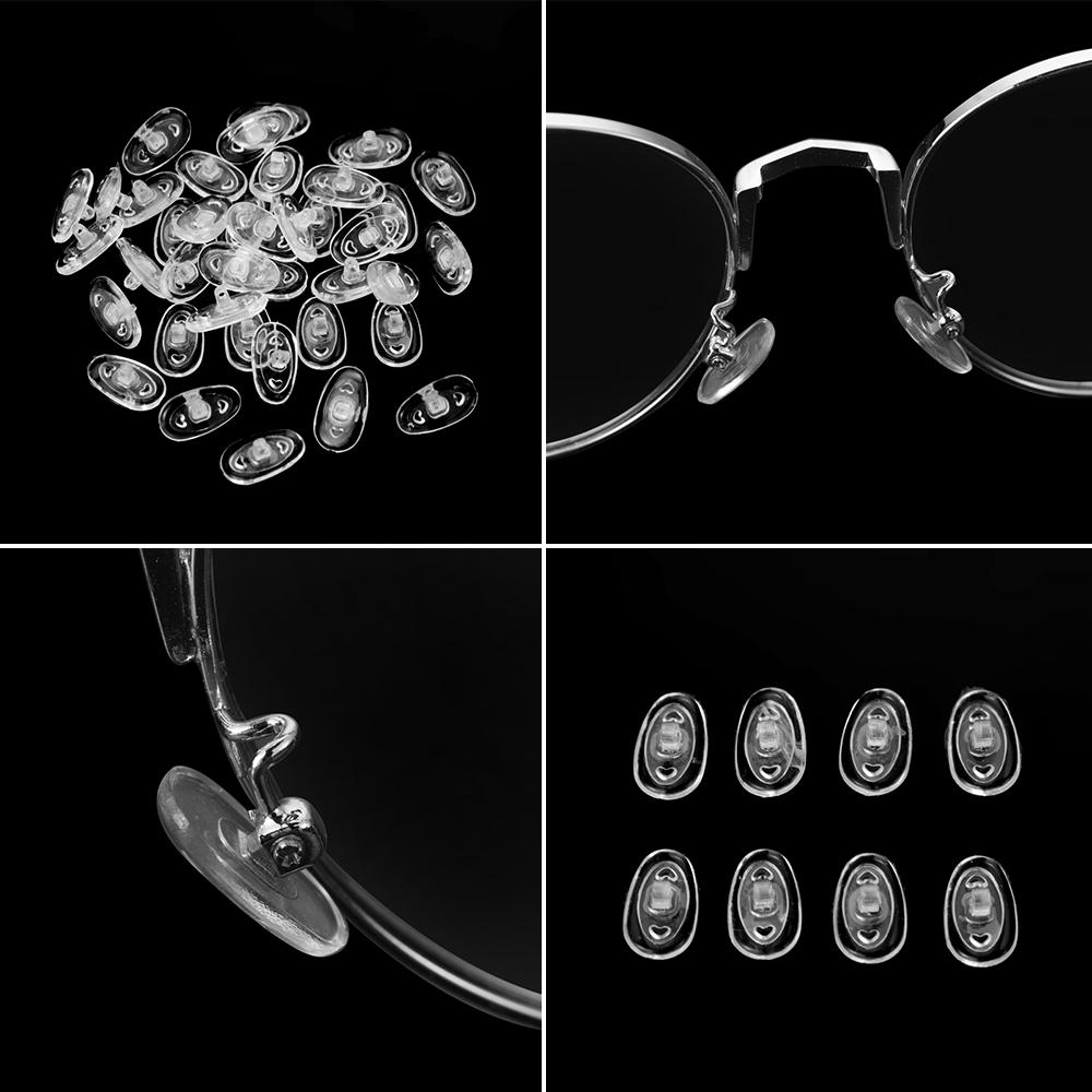 Non Slip Eyewear Accessories Repair Tool For Eyeglass Nose Pads For Glasses Silicone Nose Pads