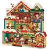 Sanrio Christmas Card Message Card Santa Doll House Greeting Card Can Be Shipped Overseas JX 36-3 SANRIO 523607