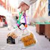 20 шт. зажим для запечатывания, зажим для запечатывания пищевых продуктов, веревка для связывания, хранение фруктов, многофункциональная запечатывающая стяжка для запечатывания пищевых продуктов