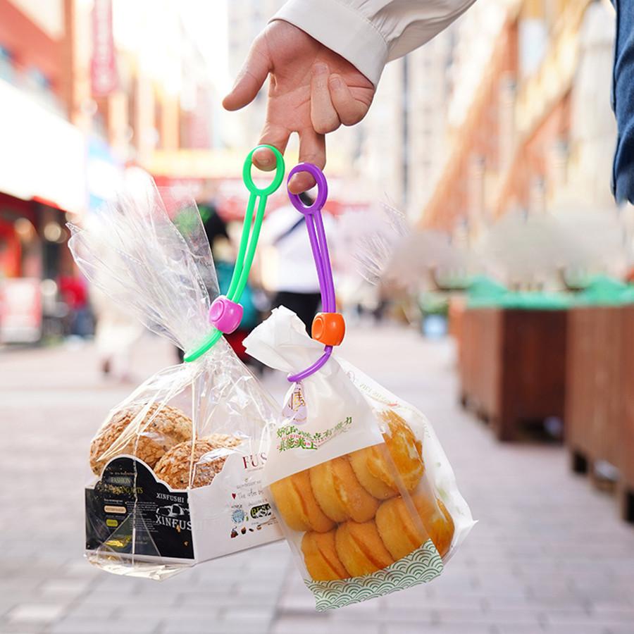 20 шт. зажим для запечатывания, зажим для запечатывания пищевых продуктов, веревка для связывания, хранение фруктов, многофункциональная запечатывающая стяжка для запечатывания пищевых продуктов