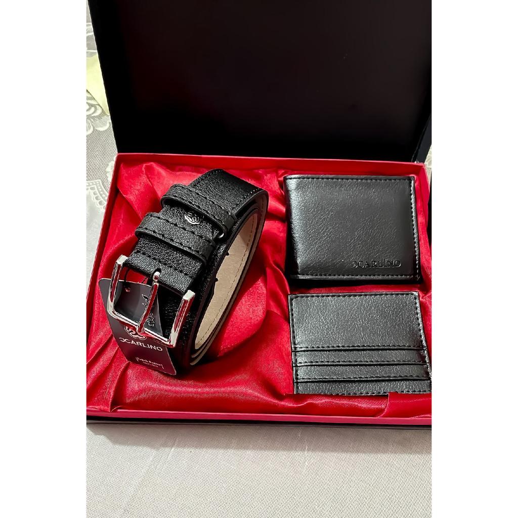 Men's Watch Card Holder Belt Wallet Prayer Beads Bracelet Suit Combination Set Gift For Lovers Engagement Special