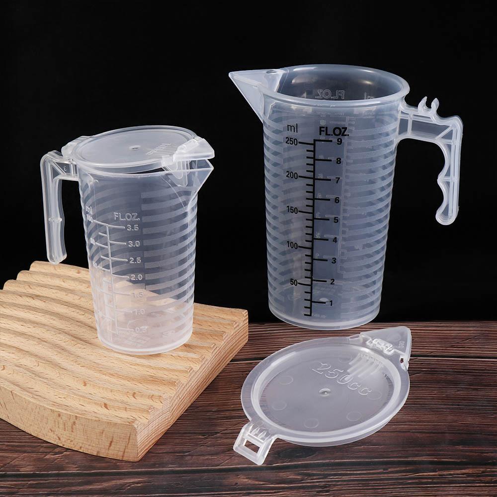 Accessories Science With Lid Coffee Shop Water Jug Measuring Cup Water Container Kitchen Tool