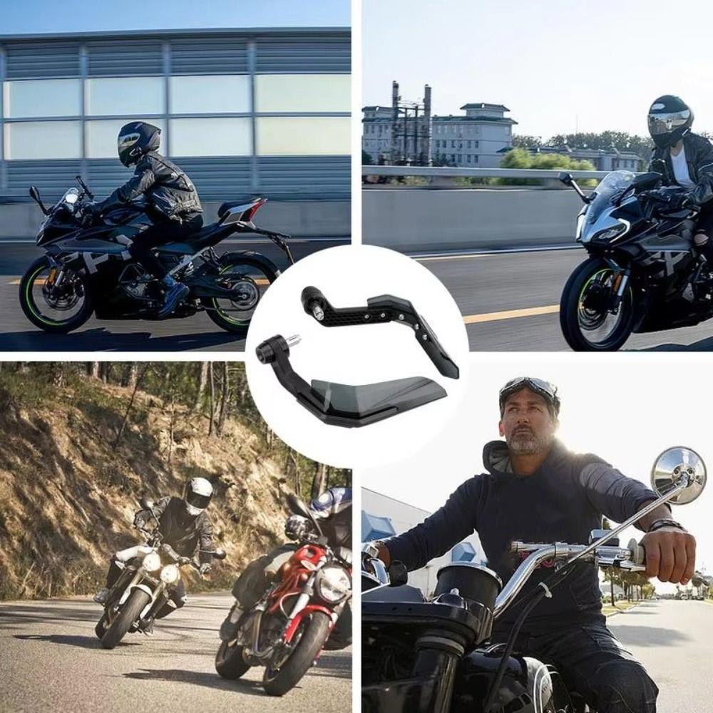Windproof Motorcycle Handle Protector CNC Aluminum Zinc Zinc Alloy Motorcycle Handlebar Guards Brake Lever