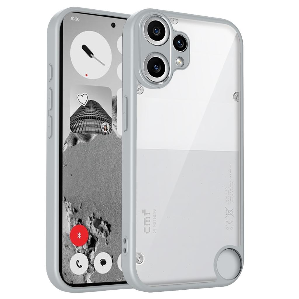 Чехол Nothing CMF Phone 2 Pro A001 с воздушной подушкой, ударопрочный силиконовый бампер, прозрачная матовая задняя крышка, жесткий чехол для CMF Phone 2 Pro 5G