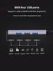 Расширения мини-USB-концентратора, 4-портовый USB-концентратор 3.0, концентратор 2.0, USB-адаптер, станция, ультратонкий портативный концентратор данных, USB-разветвитель