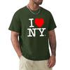 I Love New York Tourist I Heart Ny T Shirt Harajuku Short Sleeve T-shirt 100% Cotton Graphics Tshirt Tops