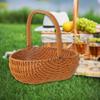 Набор корзин для пикника из плетеной древесины ручной работы для обеда