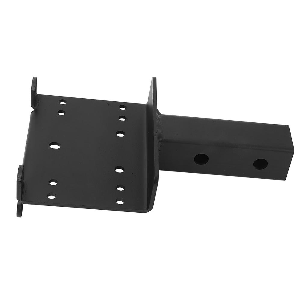 Trailer Hitch Winch Mounting Plate with 2inch Receiver Winch Bracket Winch Mounting Plate for ATVs UTVs Lawn Garden Equipment