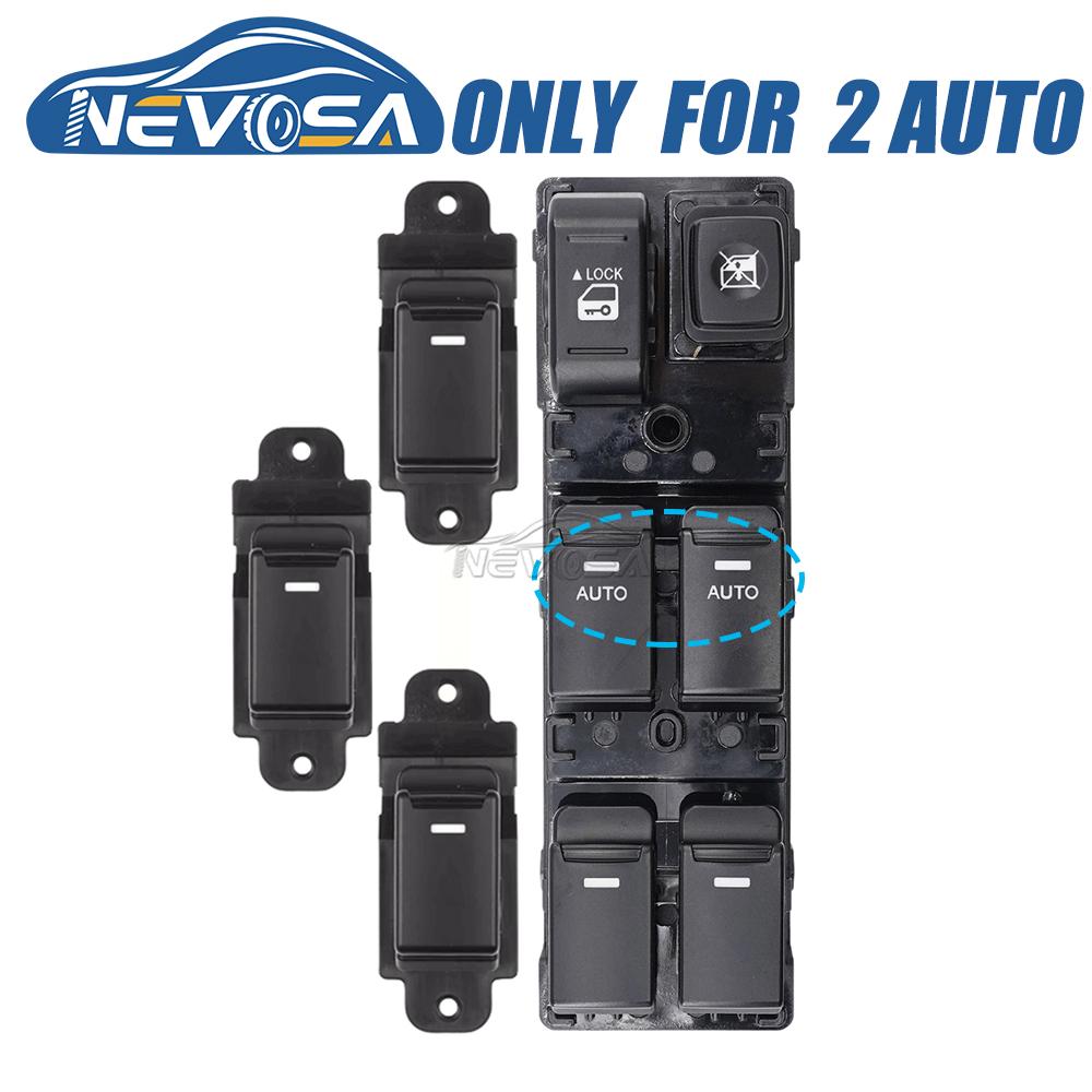 NEVOSA 93570-2P200 93570-2P100 93580-2P000 LHD Front Left  Power Window Switch Single Button For Kia Sorento 2010 2011 2012 2013