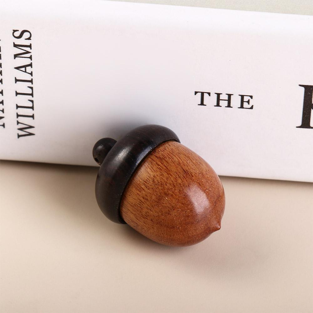 Portable Outdoor Sandalwood Medicine Tablet Container Granule Storage Box Wooden Pill Box Capsules Organizer Travel Pill Case