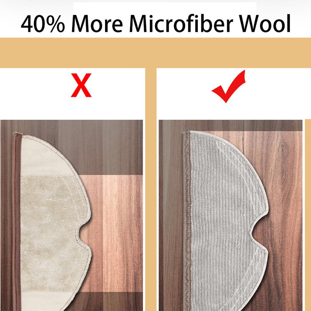 5 * салфетки для мытья полов для пылесоса Xiaomi-Roborock S50 S55 S6 S6 MAXV S5 MAX