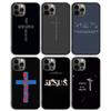 Jesus Christ God Bless You Phone Case For iPhone 11 12 13 14 Pro Max Mini Cover For iPhone X XS Max XR 5 6 7 8 Plus Coque