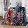 Мягкое плюшевое одеяло с героями мультфильмов Slam Dunk, фланелевое одеяло для гостиной, спальни, кровати, дивана, чехол для пикника Bettdecke