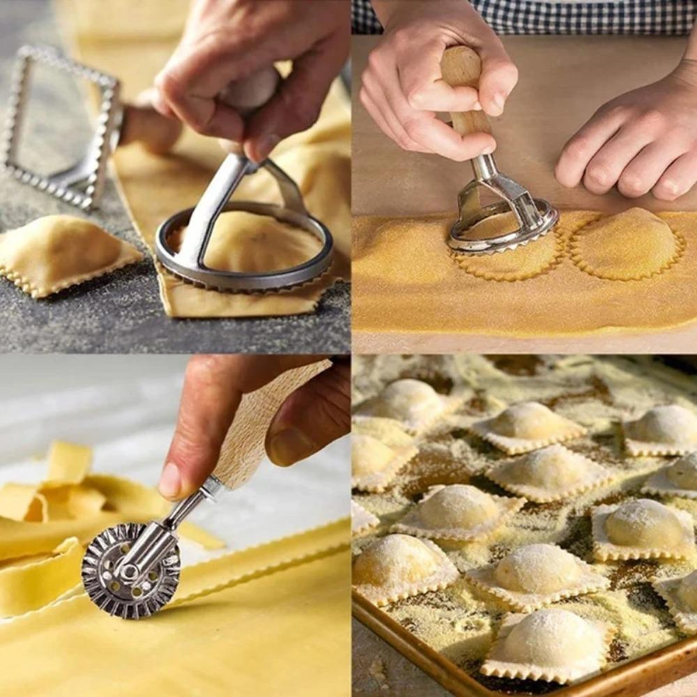 Manual Pastry Press Mold Dumpling Lace Cookie Mold Quality Ravioli Maker Mold
