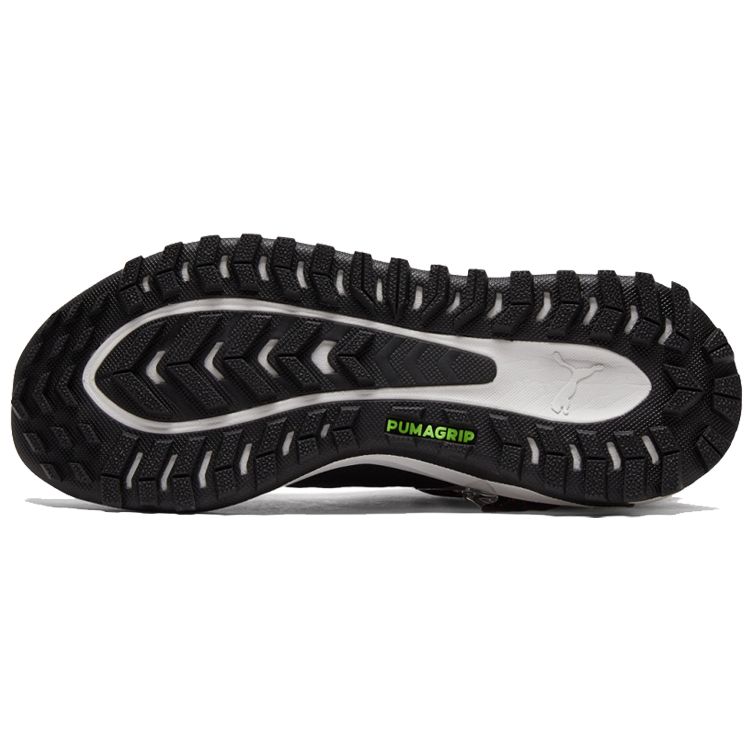 Puma Voyage Nitro Black Sunblaze Women Sneakers Metallic-Silver 195505-05