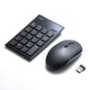 Sanwa Supply Wireless Keypad and Mouse USB A Set, Quiet, Connection, Black, NT-WL23SETBK