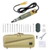 Mini Router MM100 with and Drill Bit Set and Storage Case High-Speed Steel, Carbide, (Product Number 28525-SK-H3)