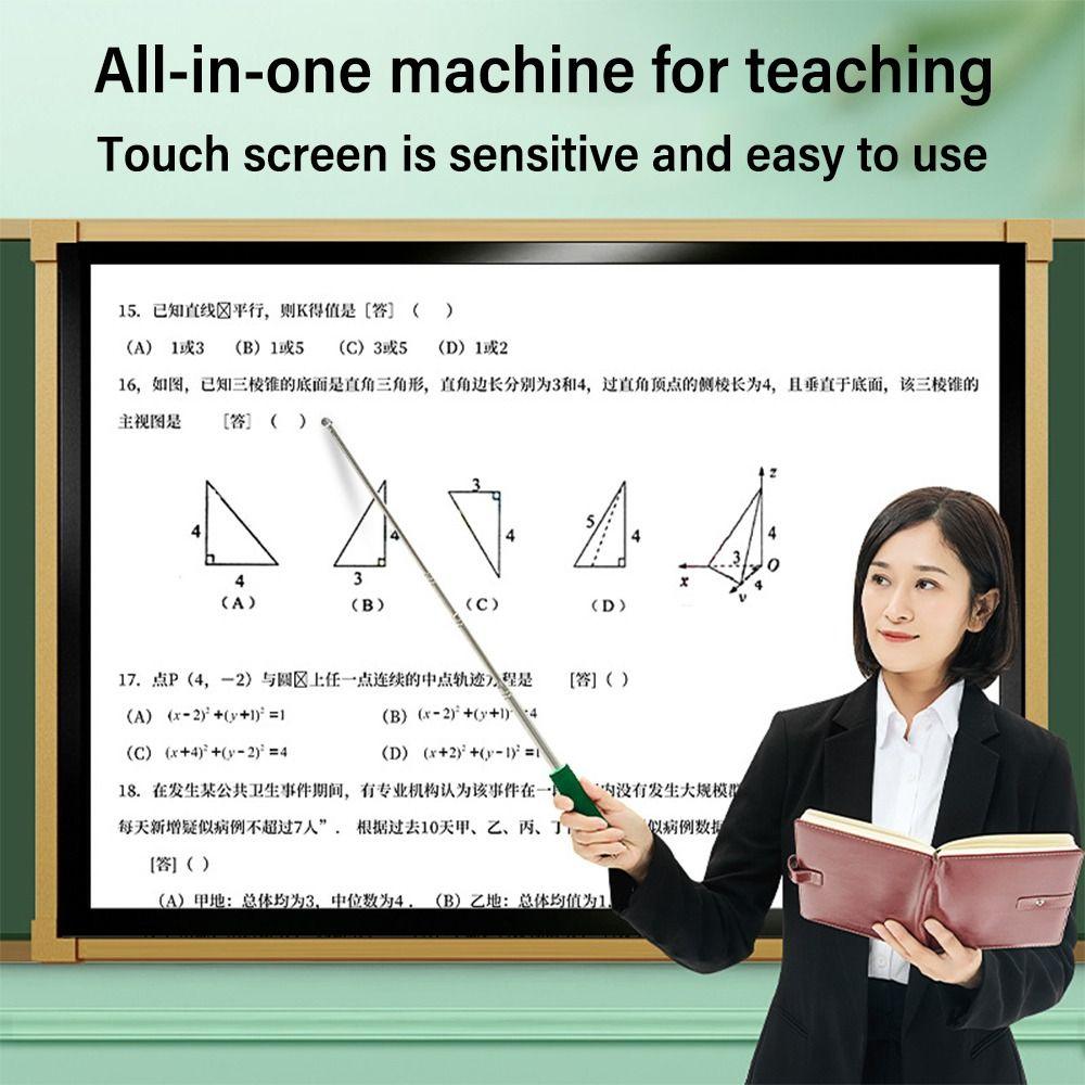 Teaching Tools Whiteboard Pointer Pen Stainless Steel Telescopic Rod  School Office