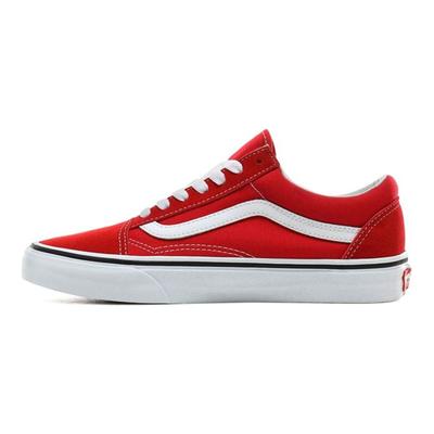 Красные кроссовки унисекс Old Skool Racing True-White VN0A4BV5JV6