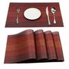 6X Обеденный коврик Подставка под чашку Настольная салфетка Элегантный ple Многоцелевой Исполнение Декор Домашний Дом Декоративный
