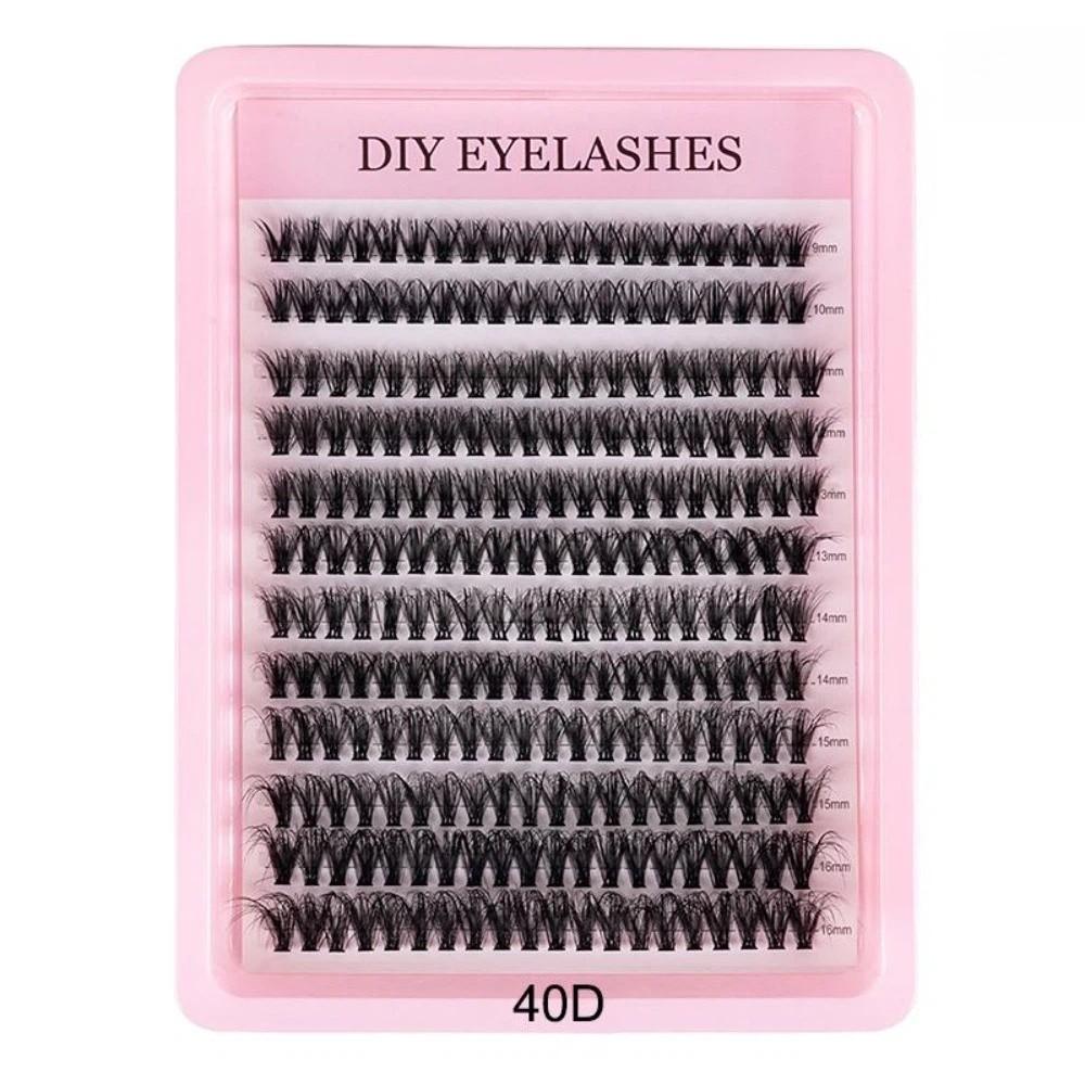 Enlarge Eyes False Eyelashes Segmented Individual Lashes for Beginners
