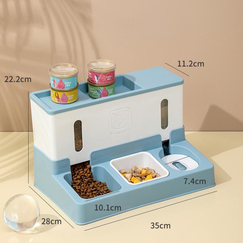 Горячий! Кормушка для домашних животных, диспенсер для воды, автоматический большой емкости для хранения домашних животных, миска для еды, товары для домашних животных