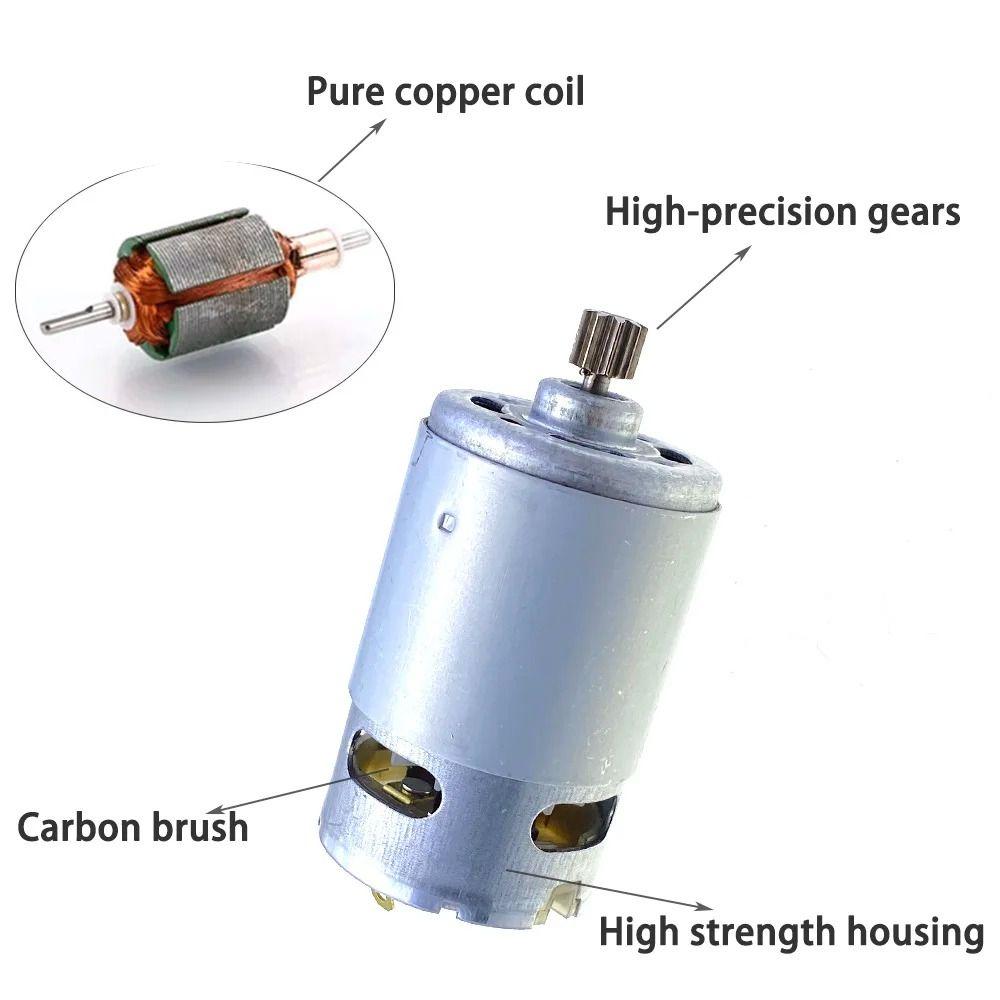 12 Teeth DC ELectric Motor Cordless Power Tool Accessories for Cordless Charge Drill Screwdriver