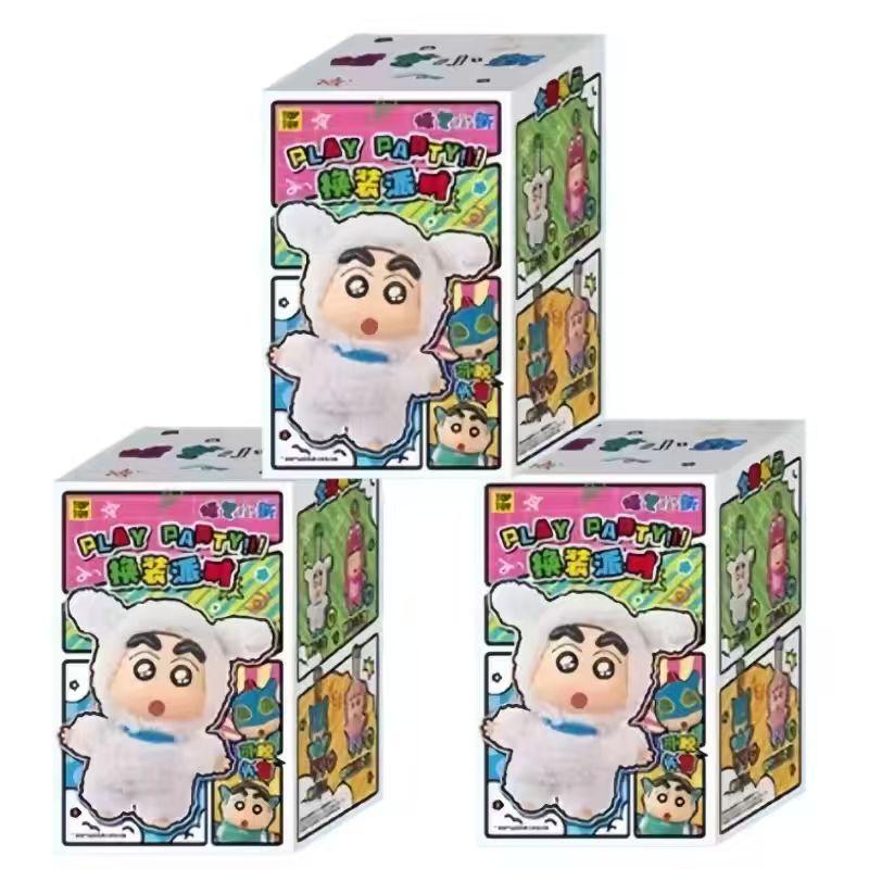 TOPTOY Плюшевая фигурка Крошки-Шин-чан Секретная коробка-сюрприз Серия 'Вечеринка' Модная коллекционная игрушка Подарок для детей