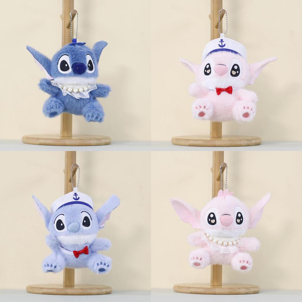 Cute Plush Stitch Necklace Pendant With Soft Cotton For Kids And Teens