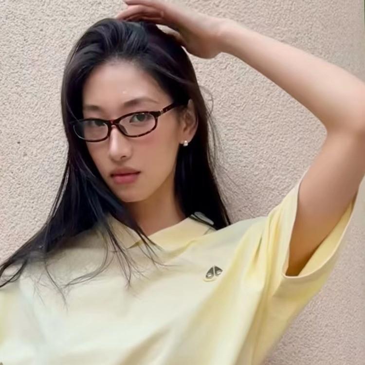 Ретро очки с леопардовым принтом Женская оправа для очков