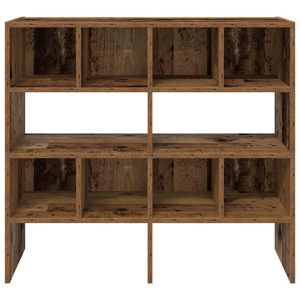 Shoe Racks 2 pcs. Stackable Rustic Wood Effect 89.5 x 30 x 40 cm