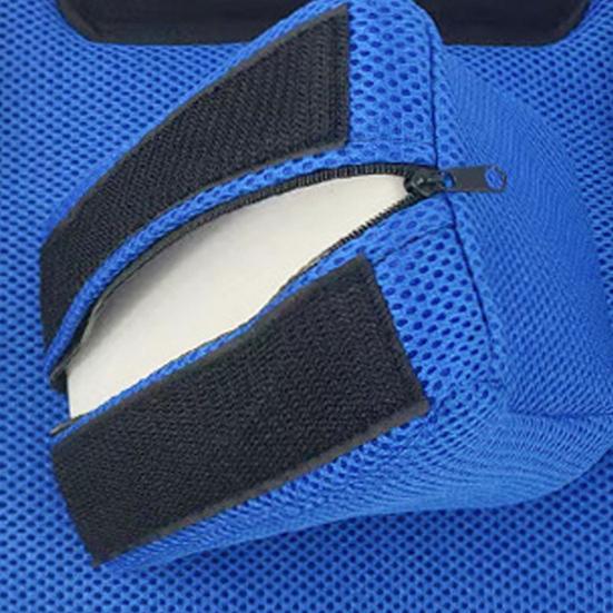 Wheelchair Cushion with Adjustable Straps Breathable Materials Relieves Pressure Improves Stability Seat Cushion