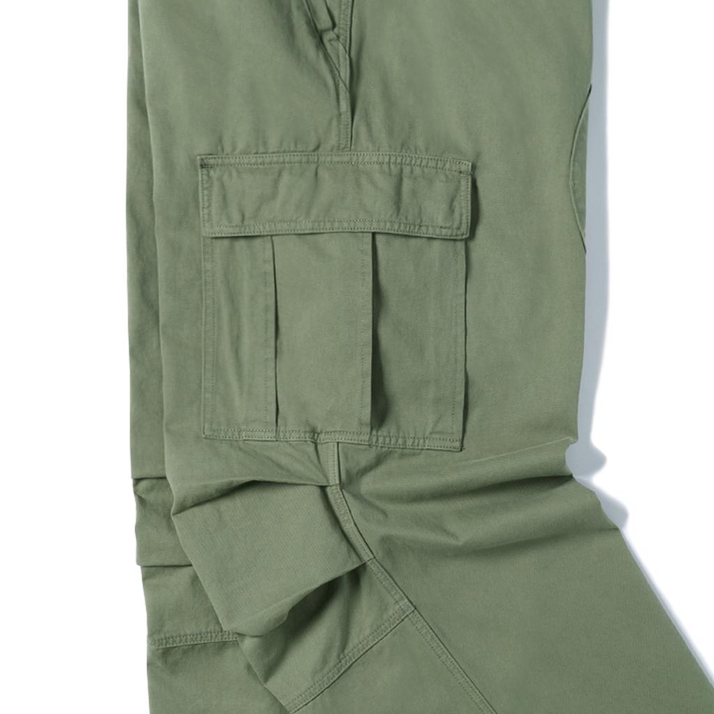 Брюки карго Nodeu с эффектом stonewash (хаки)
