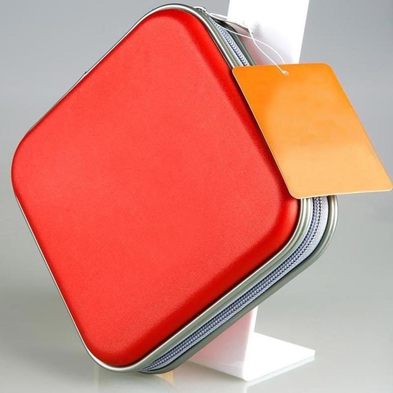 Портативный 40 шт., бумажник для дисков CD, DVD, VCD, органайзер для хранения DJ, чехол, держатель, сумка для альбома