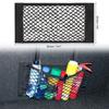 Car Back Rear Trunk Organizer Net Mesh Seat Elastic String Magic Sticker Universal Storage Bag Pocket Auto Accessories Put Paper
