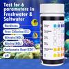 100ct PET Water Problems Testing Strips Testing of PH Hardness  Aquarium,fish Pond,swimming Pool