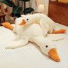 90-190cm Lovely Big White Goose Throw Pillow Plush Toy Big Goose Doll Sleep on Bed Birthday Gift Girl Envio Gratis Stuffed Toys