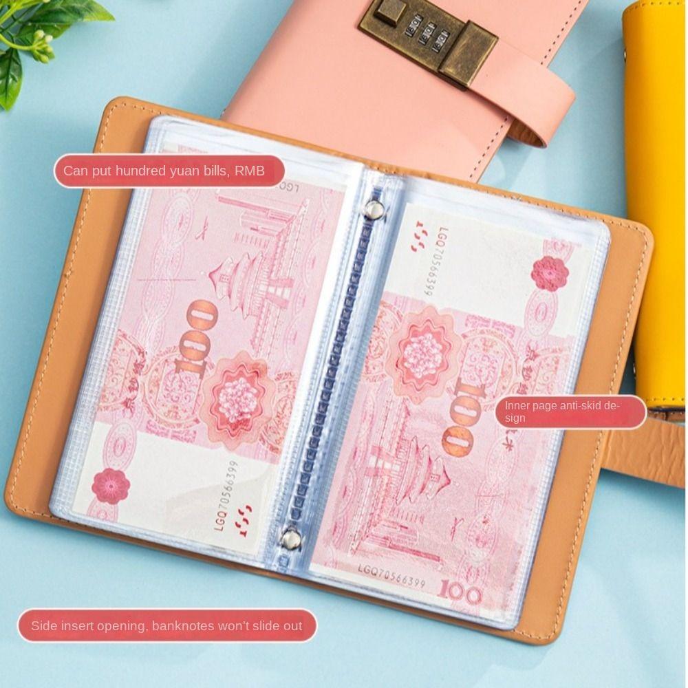 PU Mini Binder Savings Challenge Save Money Savings Challenges Book  Lovers